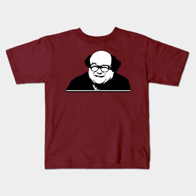 Danny DeVito Kids T-Shirt by HamSambro